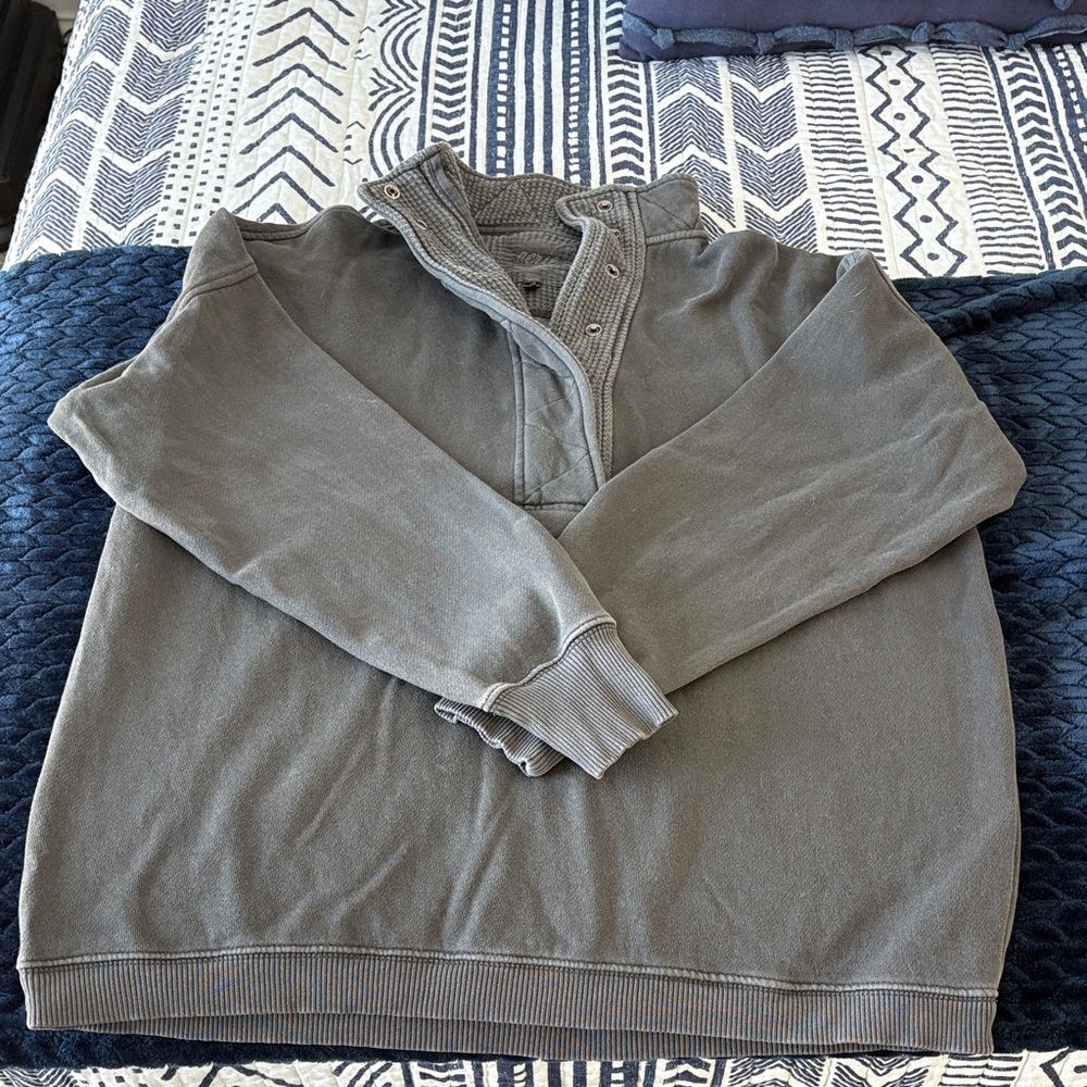 Aerie women’s  Charcoal oversized sweatshirt